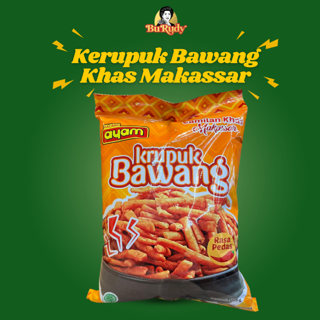 

KERUPUK BAWANG PEDAS MAKASSAR Camilan Renyah Rasa Bawang Pedas – Gurih & Bikin Nagih!