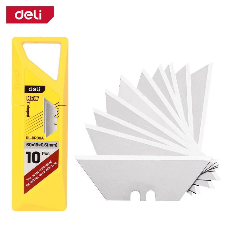 

DELI" ISI ULANG CUTTER LIPAT 10PCS EDL-DP30A