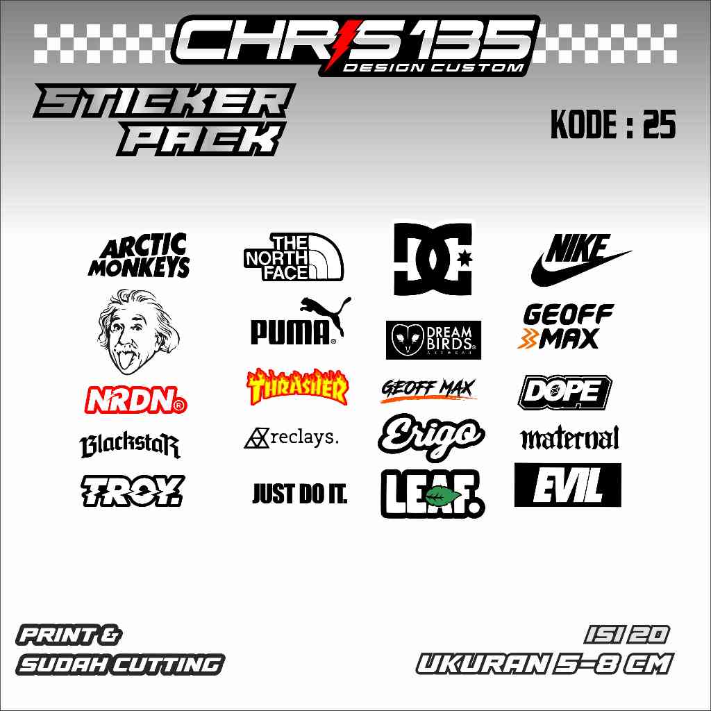 

STICKER PACK - STICKER PACK KEREN - STICKER TAHAN AIR TAHAN PANAS - STICKER CASE HP LAPTOP TUMBLER DLL