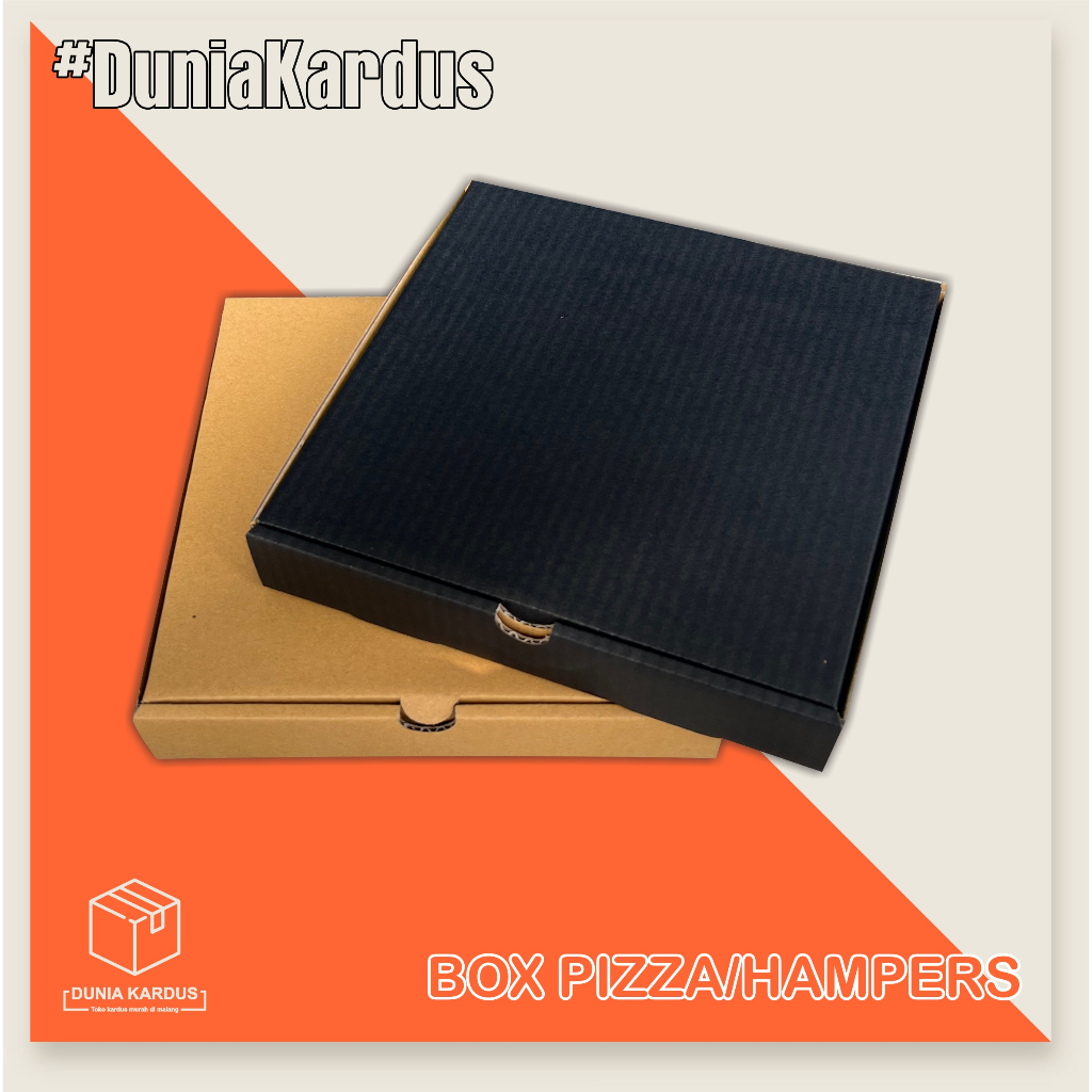 

Box Pizza/hampers 23x23x4 cm | PIZZA POLOS | BOX HAMPERS | BOX PACKING | BOX KADO | BOX PIZZA | BOX SOUVENIR |KEMASAN