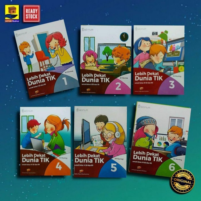 

DUNIA TIK SD kelas 1 2 3 4 5 6 PLATINUM / PLT