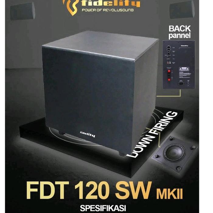 subwoofer FIDELITY FDT 120 SW MKII / FDT120SW / FDT 120SW FDT120 SW - ORIGINAL