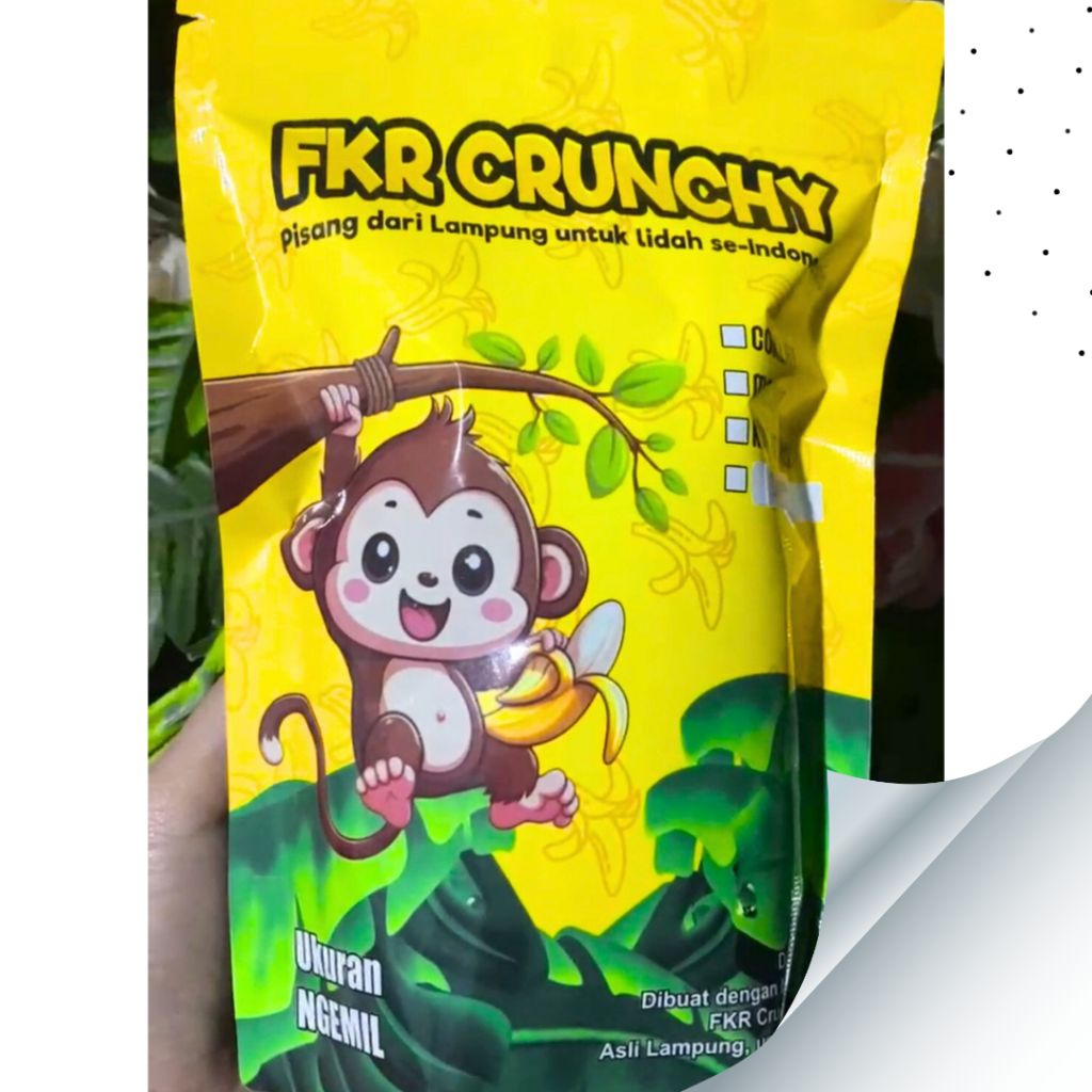 

Kripik pisang crunchy | cemilan lampung