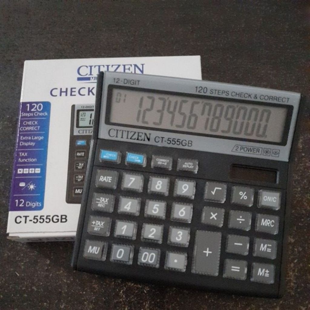 

Kalkulator Citizen CT 555GB