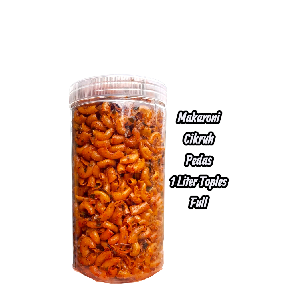 

1 LITER MAKARONI CIKRUH PEDAS FREE TOPLES