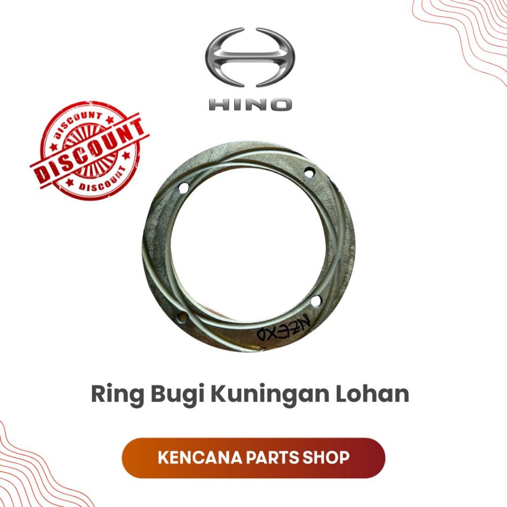 Washer trunion Hino lohan FM260ti ring bugi Kuningan Hino lohan FM 260 ti Reng waser trunnion Hino l