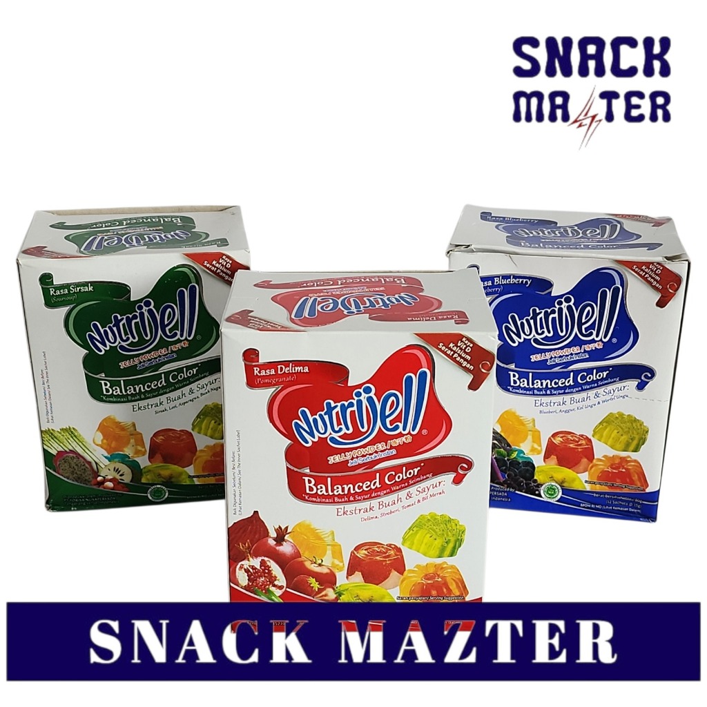 

Nutrijell Balanced Colour BOX - Netto 15 gr x 12 pcs