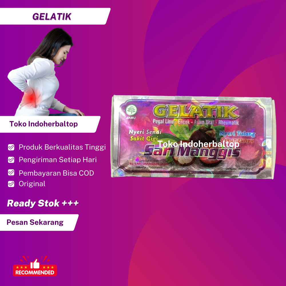 

Gelatik (Kotak) Original Kapsul (Asam Urat)