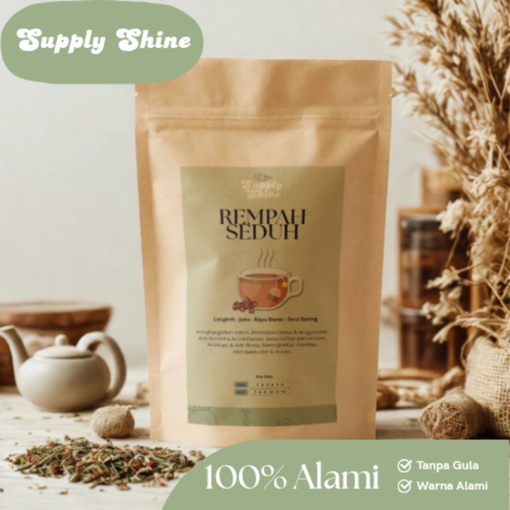 

Teh Rempah Cengkeh Asli Paket Hemat Isi 5 Kantong Teh Minuman Herbal Hangat & Menyegarkan