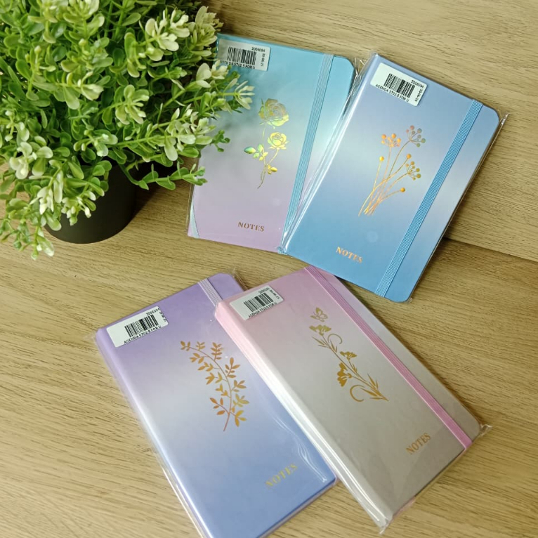 

NOTEBOOK A6 BUKU CATATAN GRADASI FLOWER AGENDA 5702-5 FOR U [2006094]