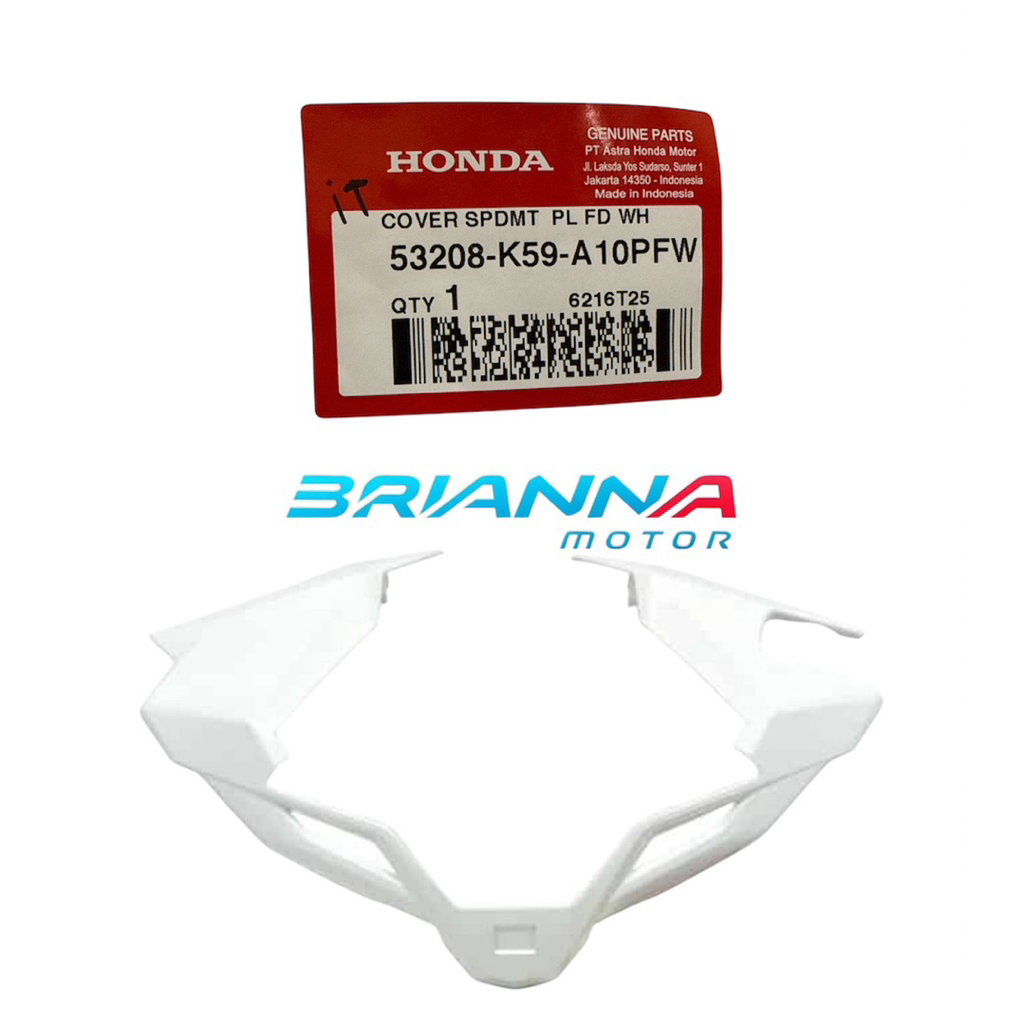 COVER HANDLE UPPER PUTIH VARIO 125 150 LED OLD 53208 K59 A10PFW