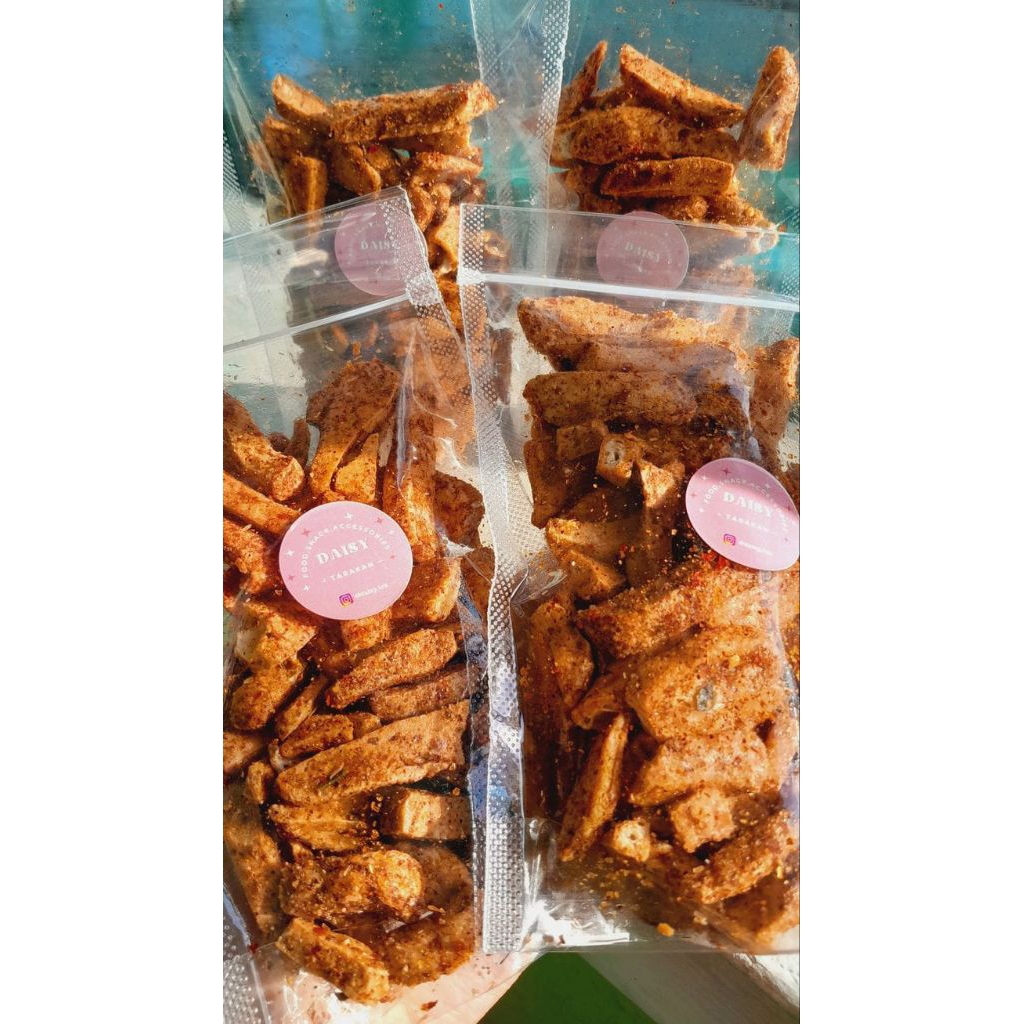 

Basreng pedas daun jeruk bumbu melimpah