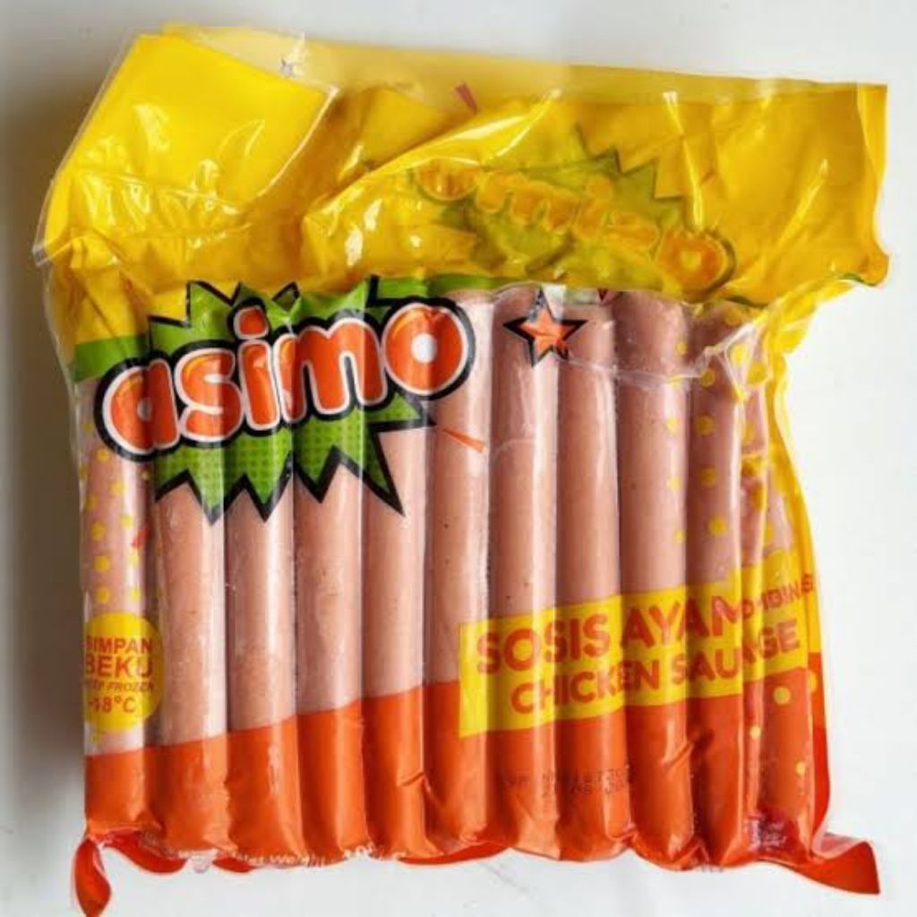 

Asimo Sosis Ayam 1kg (Frozen Food)
