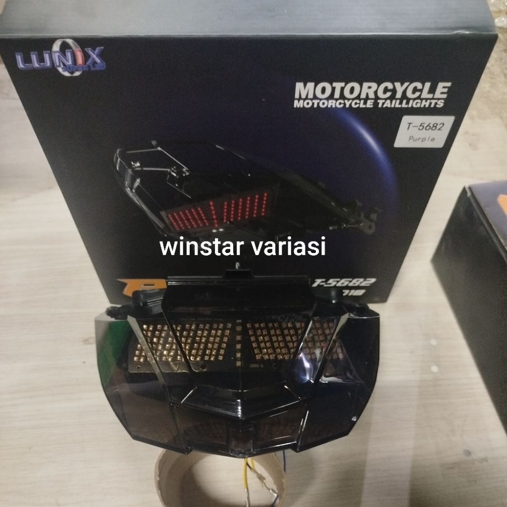 LAMPU STOP LED BEAT SET MIKA STOPLAMP RUNNING BEAT NEW ESP ECO 2016-2018