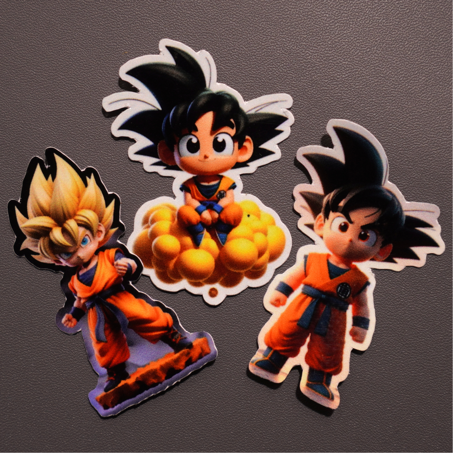 

Dragonball stiker satuan die cut