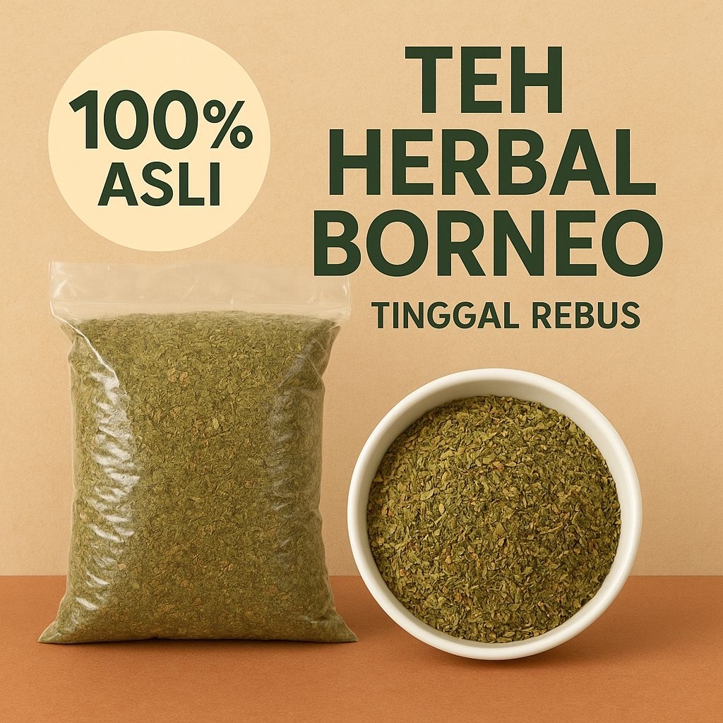 

Teh Herbal Borneo 100% Asli Kapuas Hulu – Tinggal Rebus, Aroma Khas & Nikmat