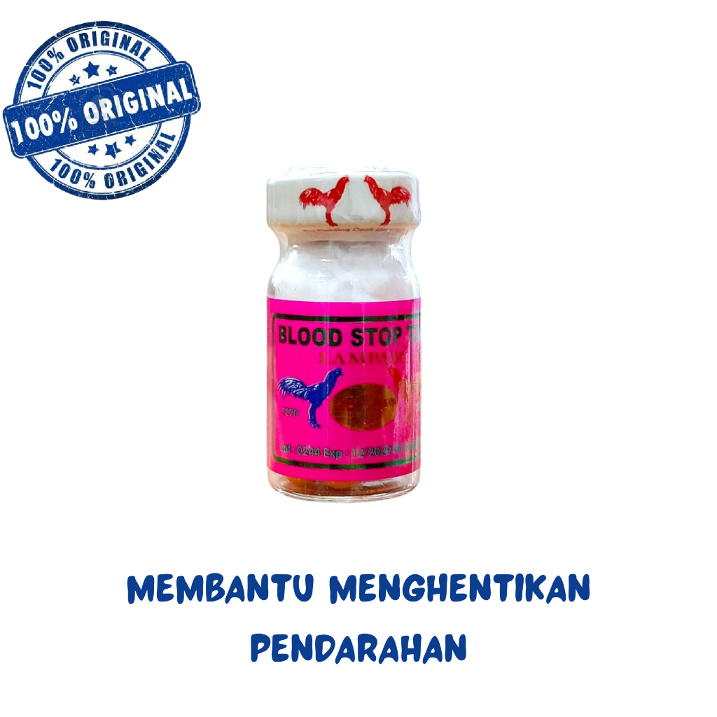 LAMPAM BLOOD STOP T270 (6 KAPSUL) - membantu menghentikan pendarahan pada ayam