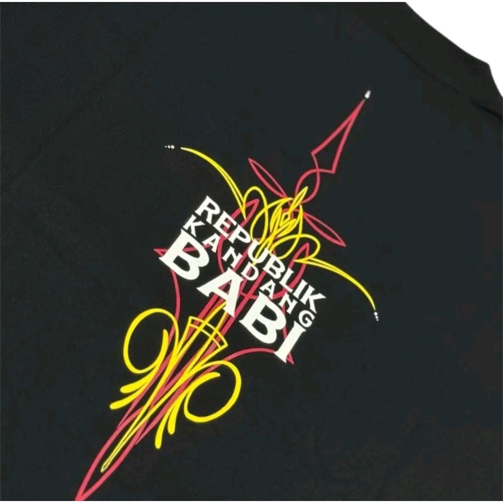 Kaos T-Shirt V2 Republik Kandang Babi Baju Viral Republik Kandang Babi / Distro Pria Wanita Cotton C