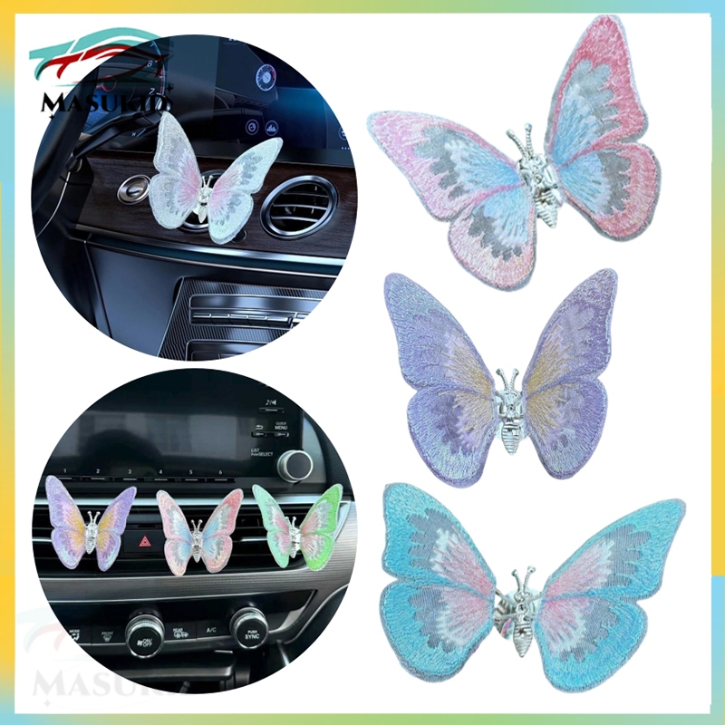 Aksesoris Mobil Lucu Dan Unik / Kupu-Kupu Bergerak / Kupu-Kupu Menari / Hiasan Mobil