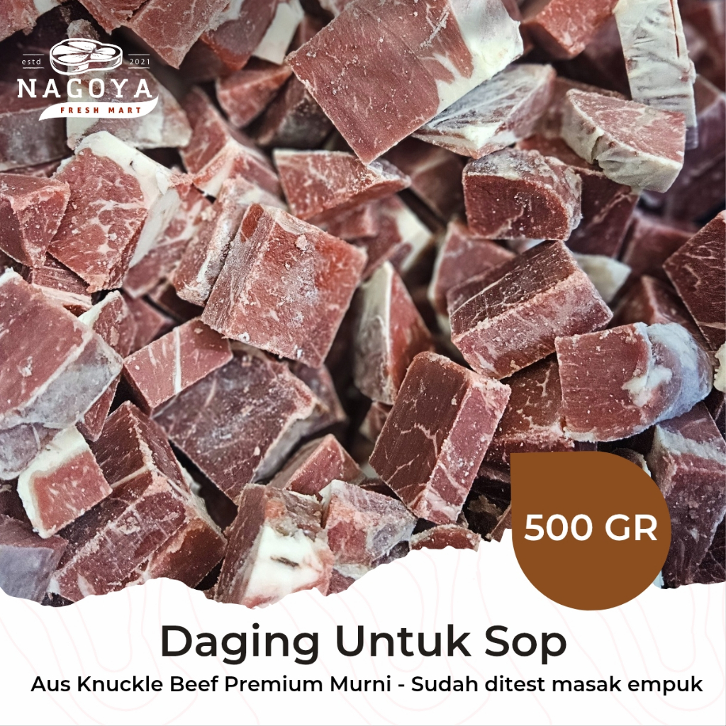 

Daging Sop - Gulai - Gepuk - 500 GR | Sapi | Kuah | Premium