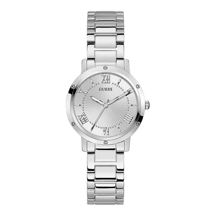 Guess GW0404L1 Silver Sunray Dial Stainless Steel Strap