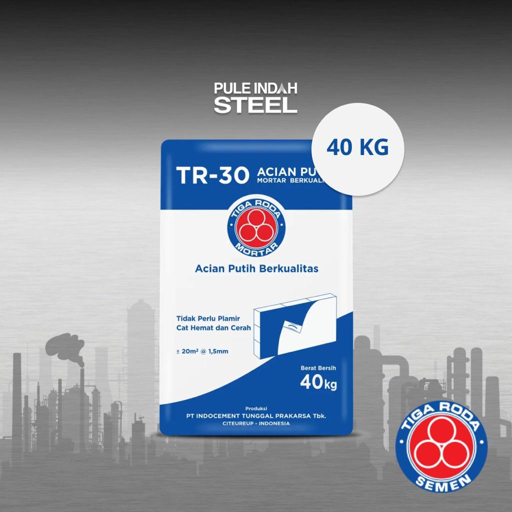 TR-30 Acian Putih Tiga Roda 40KG