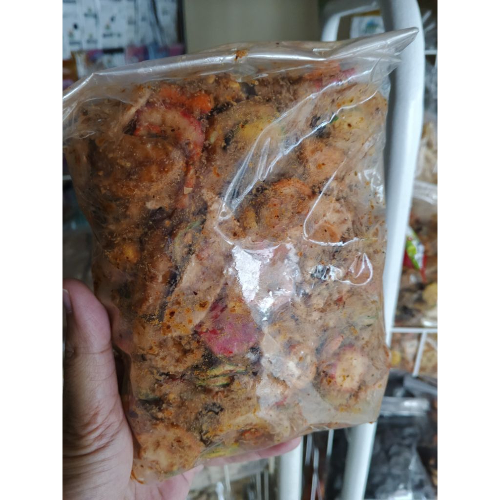 Seblak kering bumbu kacang