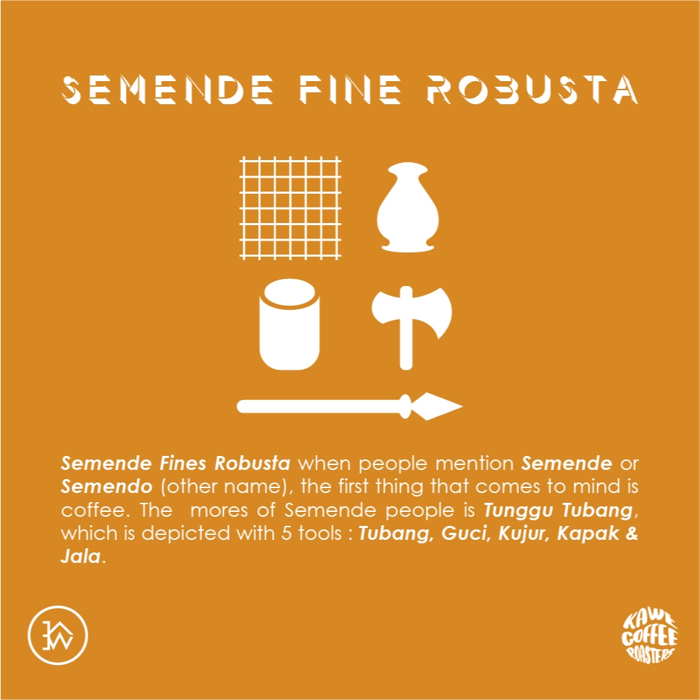 

Robusta Semendo - Roasted Bean Semende Fine Robusta