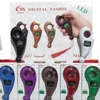 Tasbih Digital Jenis Kayu/ Tasbih Counter Premium Original Mot