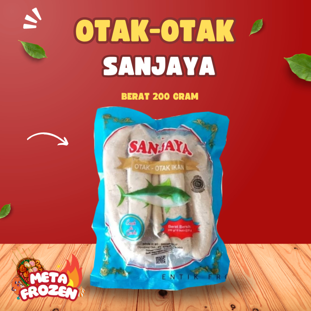 

Otak Otak Sanjaya 200Gr isi 10 biji / Otak Otak