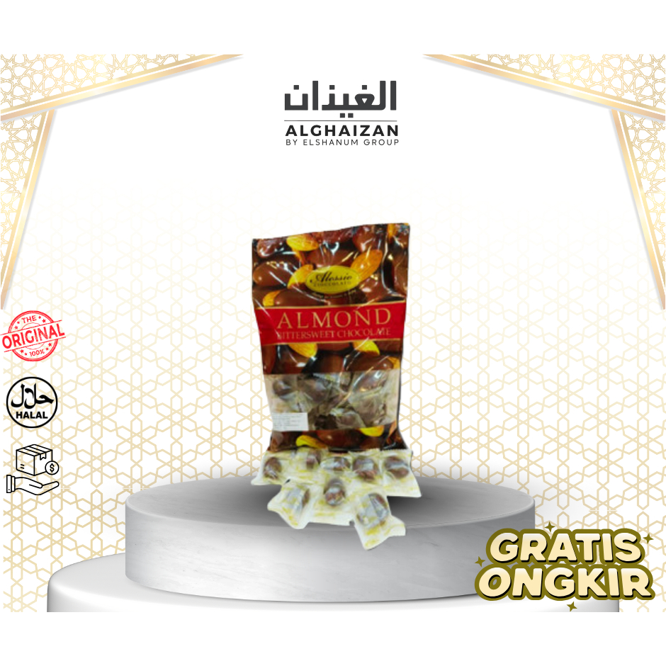 

Coklat Alessio Almond Milk Chocolate 200gr - Chocolate - Coklat almond - cokelat -