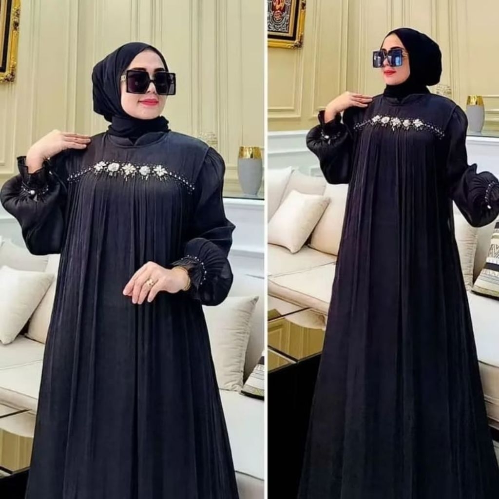 DRESS/GAMIS CERUTY BABYDOLL FULL PURING