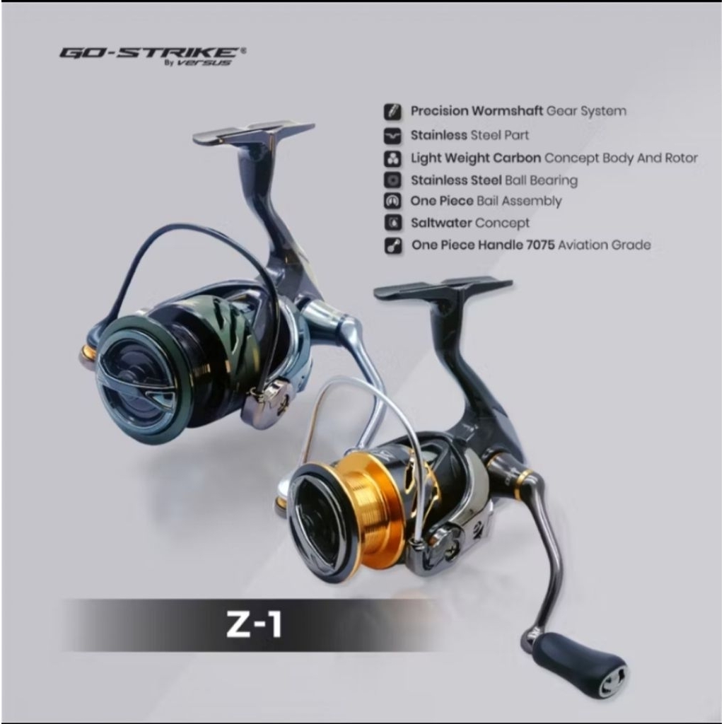 REEL GOSTRIKE Z-1 SW CARBON BODY SUPER RINGAN