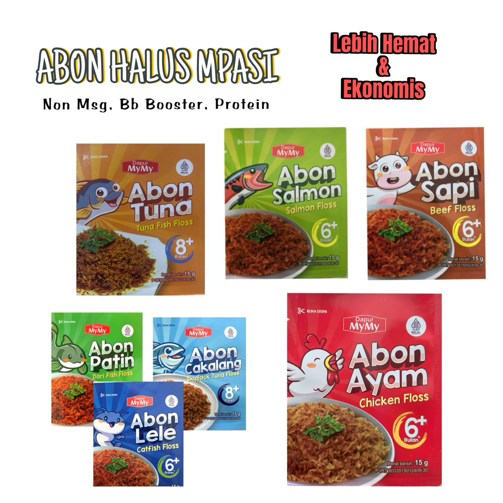 

LEBIH HEMAT DAN EKONOMIS Abon MPASI Penambah Nafsu Makan Anak Tanpa Campuran Kemasan Ekonomis