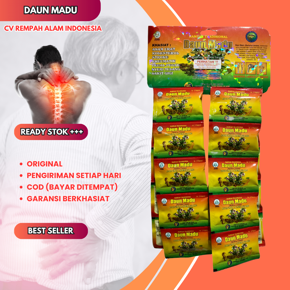 

Kapsul Daun Madu Renceng Original 20 Sachet