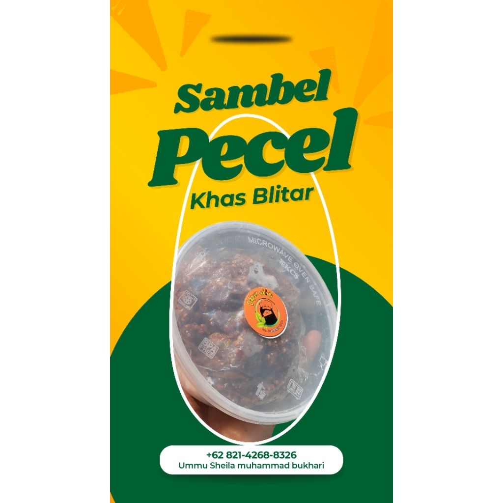 

sambel pecel khas Blitar