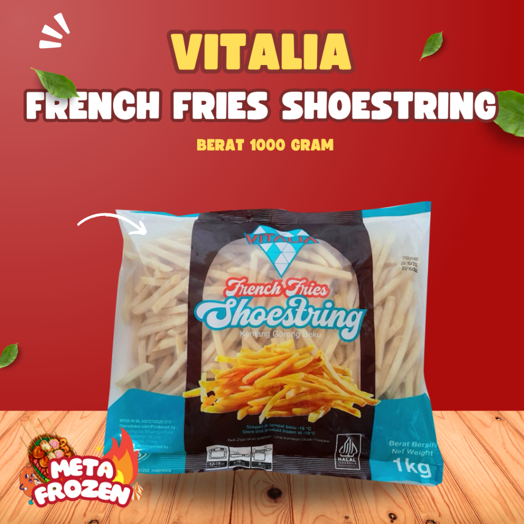 

VITALIA FRENCH FRIES 1000 GR