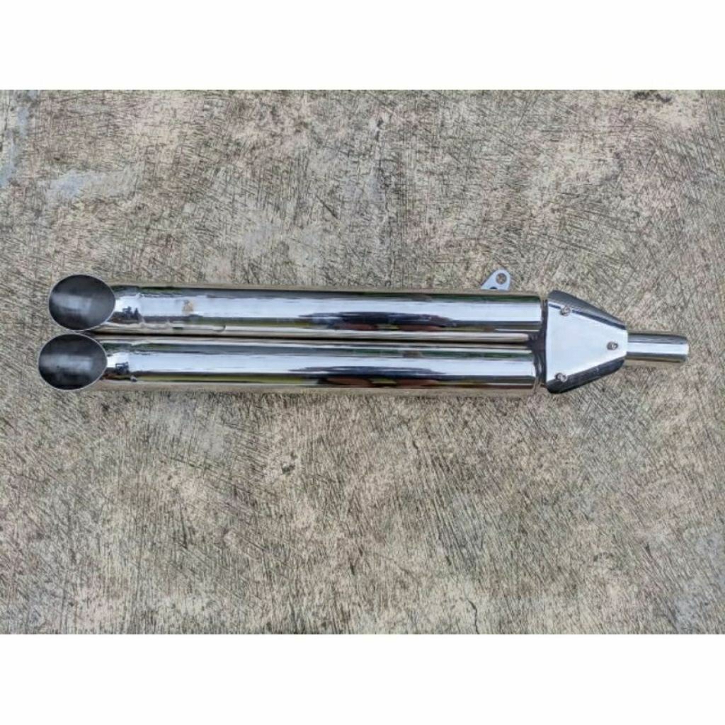 Knalpot custom dobel benelli