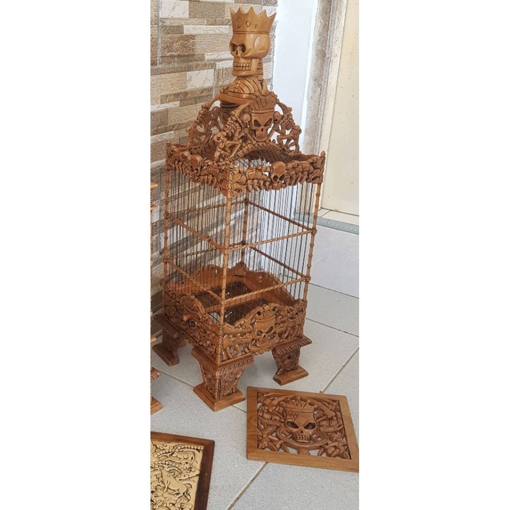 sangkar pleci ukir jepara