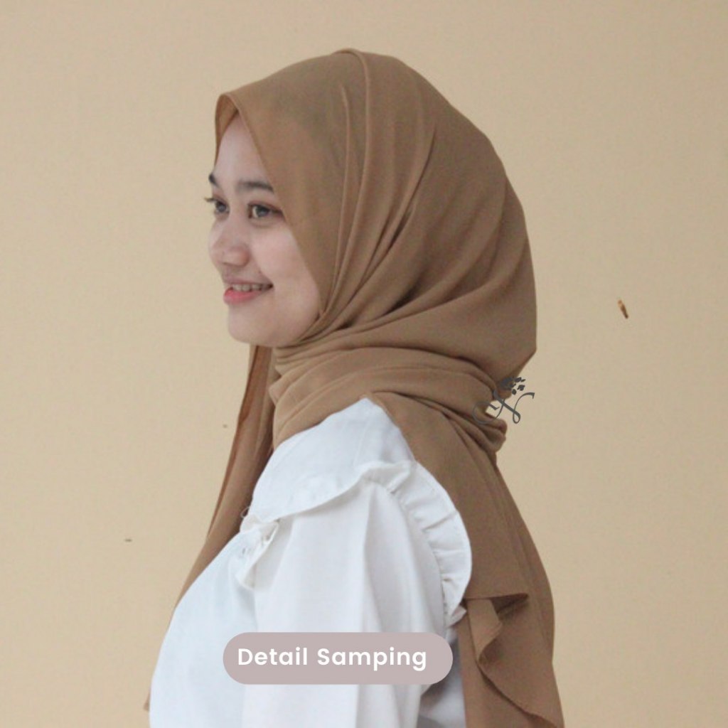 Pashmina Ceruty Babydoll Premium || Hijab Pashmina || Ceruty Babydoll