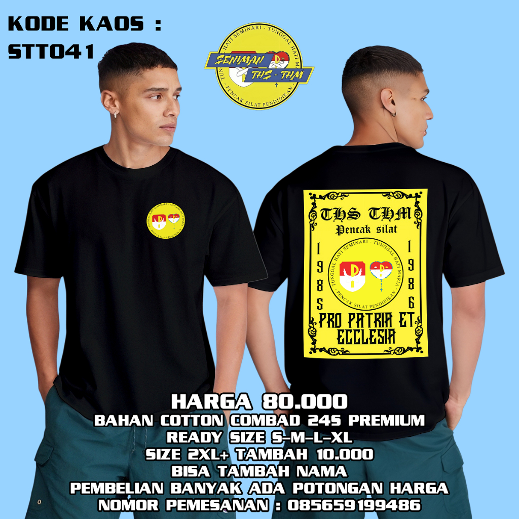 Seniman THS THM || STT041 Kaos Katun Unisex