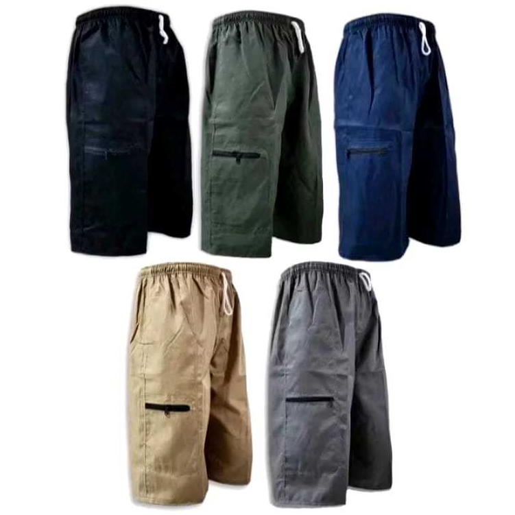 Celana Mistak Resleting Jumbo Pria Dewasa Outfit Harian All Size / Celana Pendek Pria Jumbo