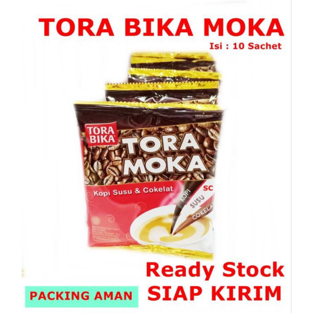 

Torabika Tora Moka ( 1 renceng isi 10 sachet )