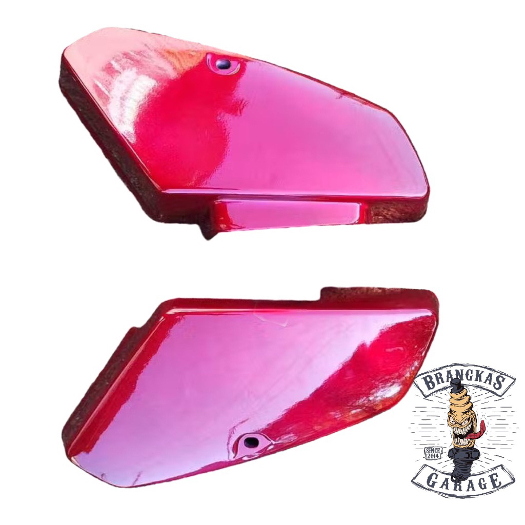 Box aki Honda Astrea star merah bok aki c700 c800 supercub kanan kiri