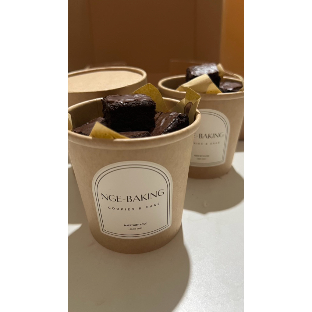 

Brownies Fudgy Cup 12oz