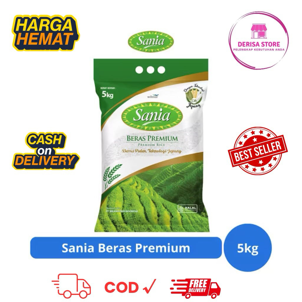 

BERAS SANIA 5KG X 2PCS (INSTANT)
