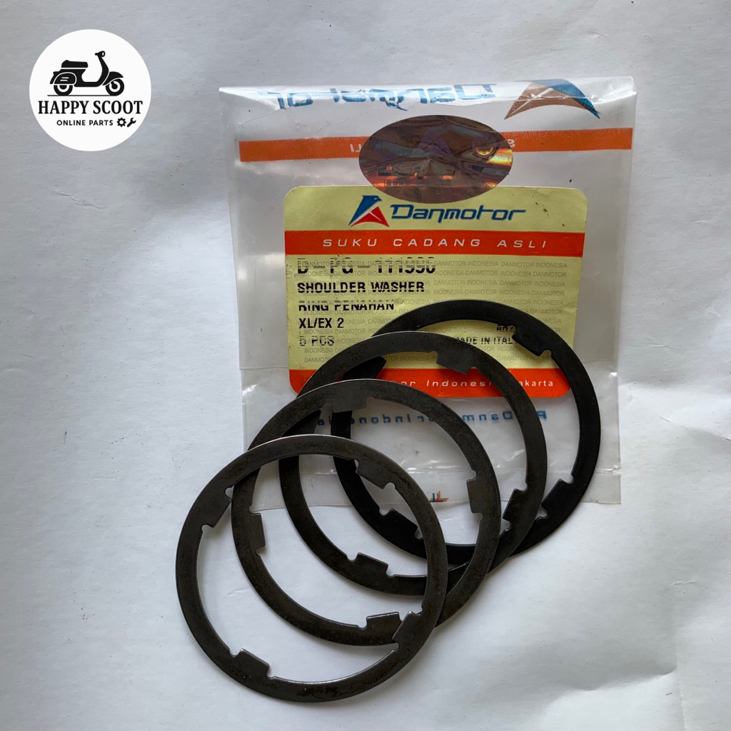 Ring sisipan ring penahan gigi rasio vespa ring penahan gigi transmisi gear box gear set ring rasio 