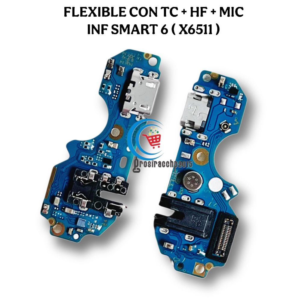 FLEXIBLE KONEKTOR CAS / PAPAN CAS FOR INFINIX SMART 6 ( X6511 ) / ITEL VISION 3