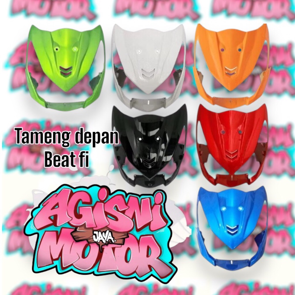 tameng depan beat fi / body depan beat fi / tameng depan honda beat fi