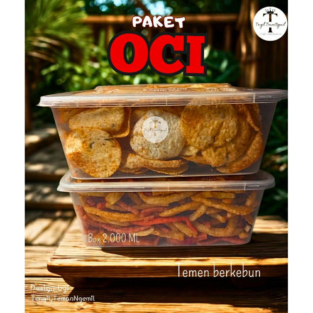 

2 Box Paket Oci Opak & Stick Cingklung cemilan khas wonosobo renyah enak